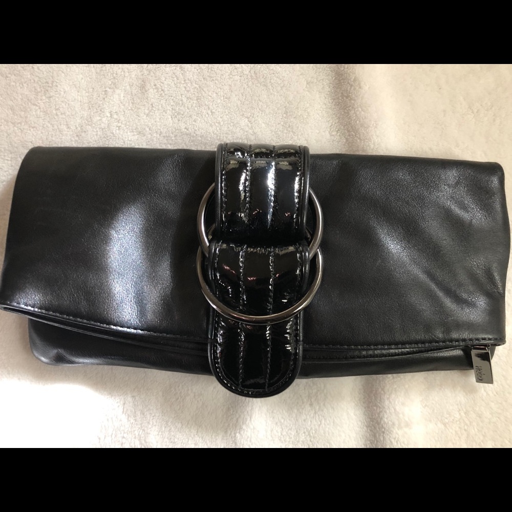 Hobo Black Clutch Like New